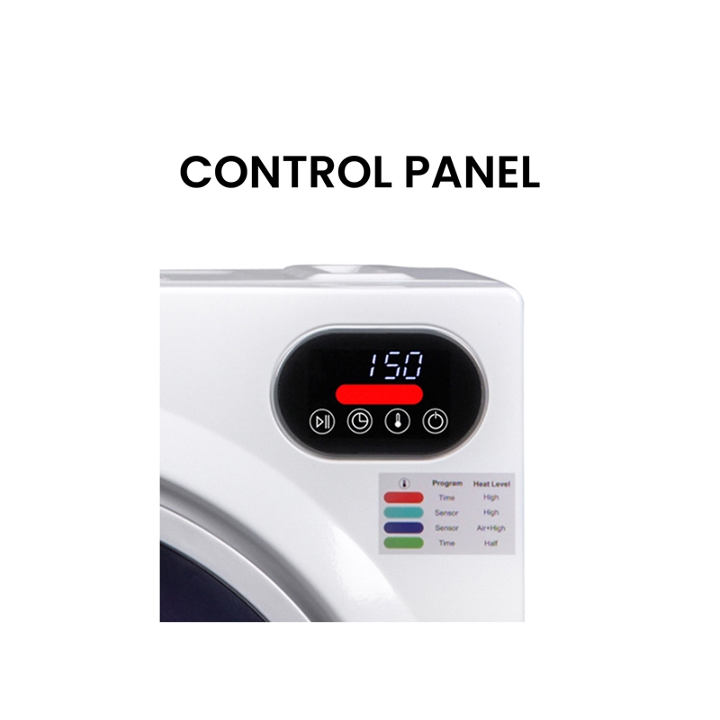 Pemberly Row Ultra Compact Short Vented Sensor Dryer 2.6cf/10lb LED Ops