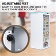 Pemberly Row 12.7cu.ft. Commercial Refrigerator - Glass Door & Temperature Alarm