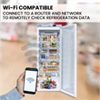 Pemberly Row 12.7cu.ft. Commercial Refrigerator - Glass Door & Temperature Alarm
