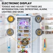 Pemberly Row 12.7cu.ft. Commercial Refrigerator - Glass Door & Temperature Alarm