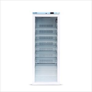 Pemberly Row 12.7cu.ft. Commercial Refrigerator - Glass Door & Temperature Alarm