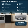 Pemberley Row Black Dishwasher Unassembled