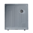 Pemberly Row 3.5 cu.ft Silver Compact Short Dryer Freestanding/Wall Mount