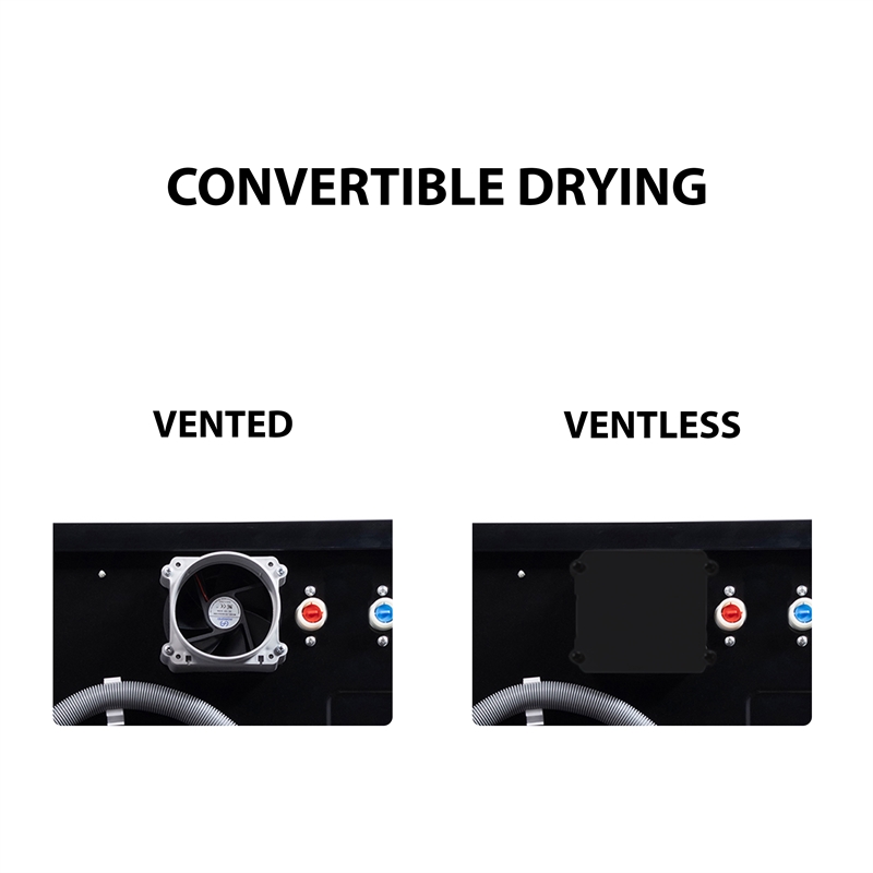 Pemberly Row All-in-one Washer Dryer Convertible with Pet Sanitize Cycle