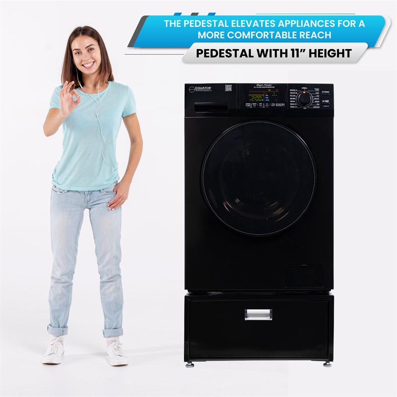 Pemberly Row All-in-one Washer Dryer Convertible with Pet Sanitize Cycle