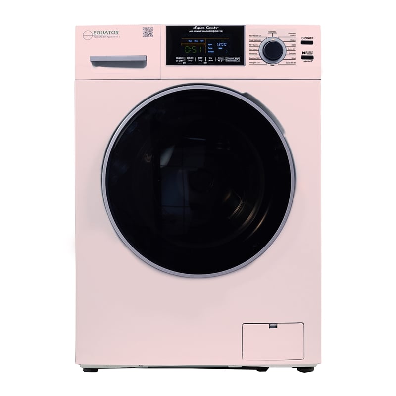 Pemberly Row All-in-One Washer Dryer Ventless/Vented Pet cycle 1.62cf/15lbs 110V
