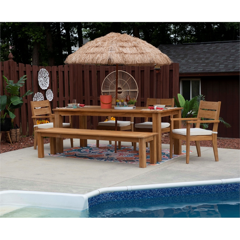 Pemberly Row Set of 3 Teak Outdoor 80