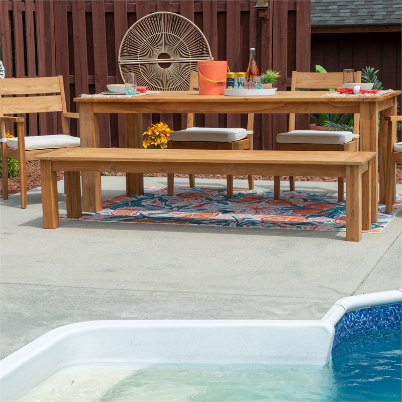 Pemberly Row Set of 3 Teak Outdoor 80