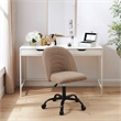 Pemberly Row Set of 2 Lift Top Stand Up Desk with X-Frame Legs & Swivel Chair