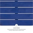 Pemberly Row 4-Piece Adirondack Acacia Wood Outdoor Seating & Table Set in Blue