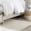 Pemberly Row Set of 3 King Mantle Storage Bed & Nightstands w/ Charging Station