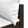 Pemberly Row 3 Piece Poly Rattan Patio Lounge Set With Cushions Brown