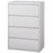 4-Drawer/Light Gray