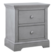 Pemberly Row Nursery Farmhouse Furniture Set of 7 Baby Crib Set in White Wood