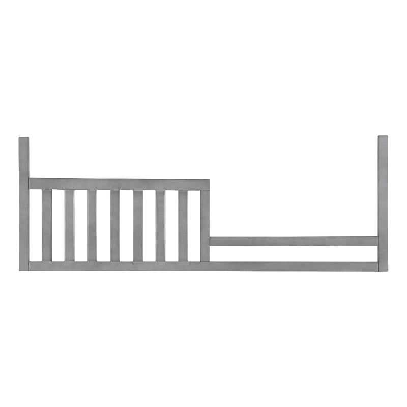 Pemberly Row Nursery Farmhouse Furniture Set of 7 Baby Crib Set in White Wood