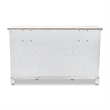 Pemberly Row Contemporary Wood Dresser with 6-Drawers in Gray/White