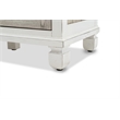 Pemberly Row Contemporary Wood Dresser with 6-Drawers in Gray/White