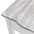 Pemberly Row Contemporary Wood Console Table with Drawers in White/Gray