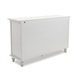 Pemberly Row Modern Coastal Wood Dresser with 7-Drawers in White