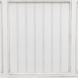 Pemberly Row Modern Coastal Solid Wood Queen Headboard in White