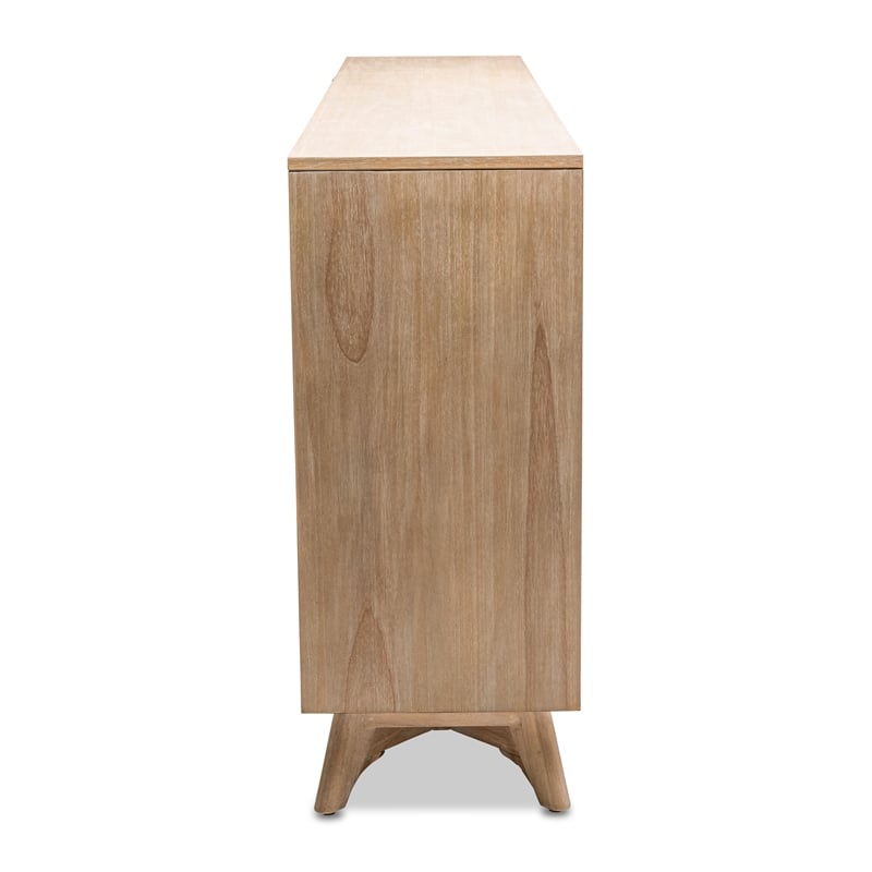 Pemberly Row 3-Door Credenza TV Stand Entertainment Unit Hallway Dresser