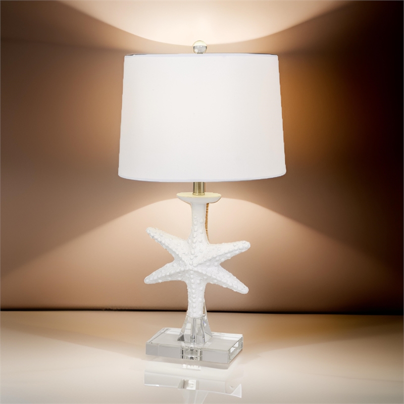 Pemberley Row Ceramic White Table Lamps Coastal Set of 2 28
