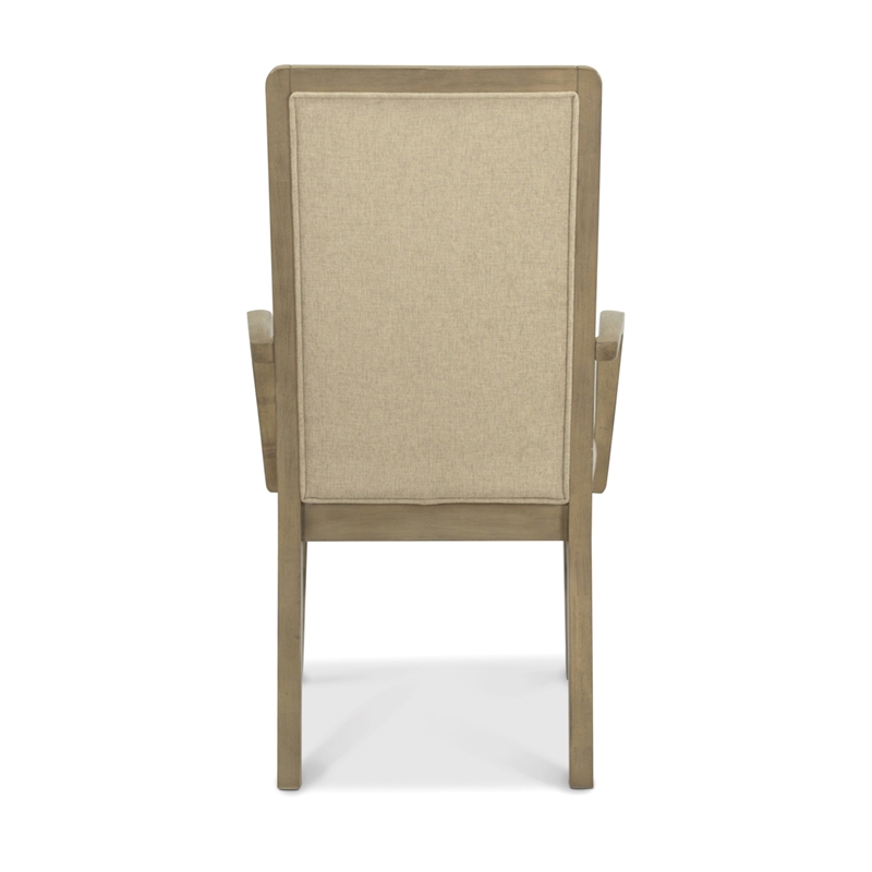 Pemberly Row Arm Chair in Muted Earth Tones and Clay (Set of 2)