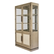 Pemberly Row Bunching Curio with LED in Muted Earth Tones & Clay