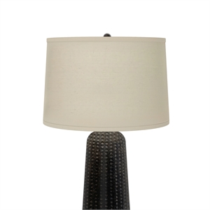 Pemberly Row Contemporary 31&quot Table Lamps in Brown Resin Set of 2)