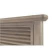 Pemberly Row Contemporary Queen Headboard in Glazed Driftwood