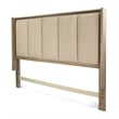 Pemberly Row Contemporary King Headboard in Earth & Clay Finish