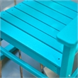 Pemberly Row All-Weather Traditional Resin Patio Porch Rocker in Blue