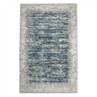 Pemberly Row Polyester Transitional Crackled Gray 5x8 Area Rug