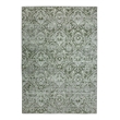 Pemberly Row Polyester Transitional Abstract Green 5x8 Area Rug