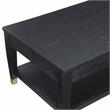 Pemberly Row Contemporary Rubbed Charcoal Wood Lift-top Cocktail Table