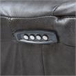 Pemberly Row 7 Piece Charcoal Leather Power Reclining Sectional