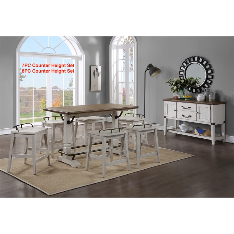Pemberly Row Farmhouse / Country Ivory and Brown 56
