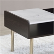 Pemberly Row Mid-Century Walnut Finished Wood Lift-Top Cocktail Table