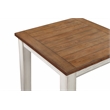 Pemberly Row 5-Piece Engineered Wood Counter Dining Set in White
