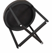 Pemberly Row Contemporary Engineered Wood/Iron End Table in Brown