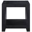 Pemberly Row Engineered Wood Contemporary End Table in Brown