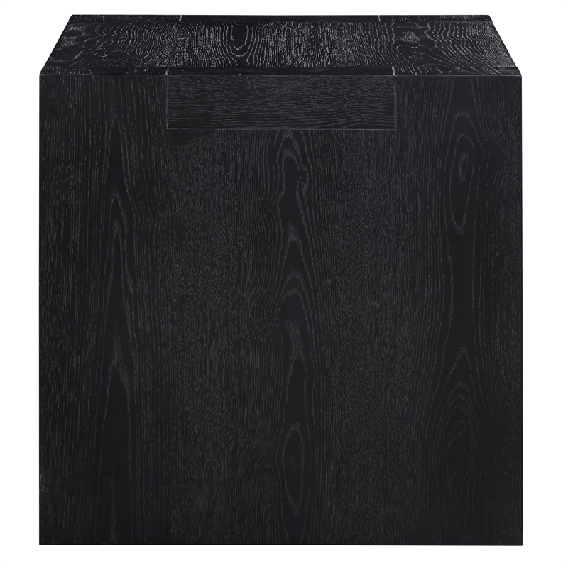 Pemberly Row Engineered Wood Contemporary End Table in Brown