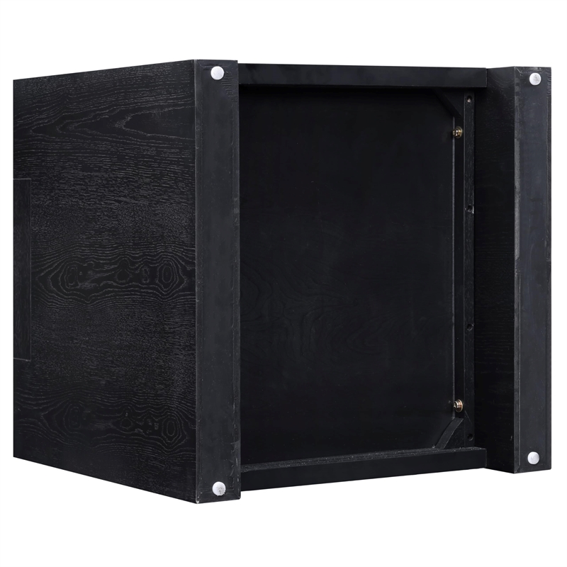 Pemberly Row Engineered Wood Contemporary End Table in Brown