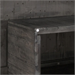 Pemberly Row Iron Modern / Contemporary Coffee Table in Gray