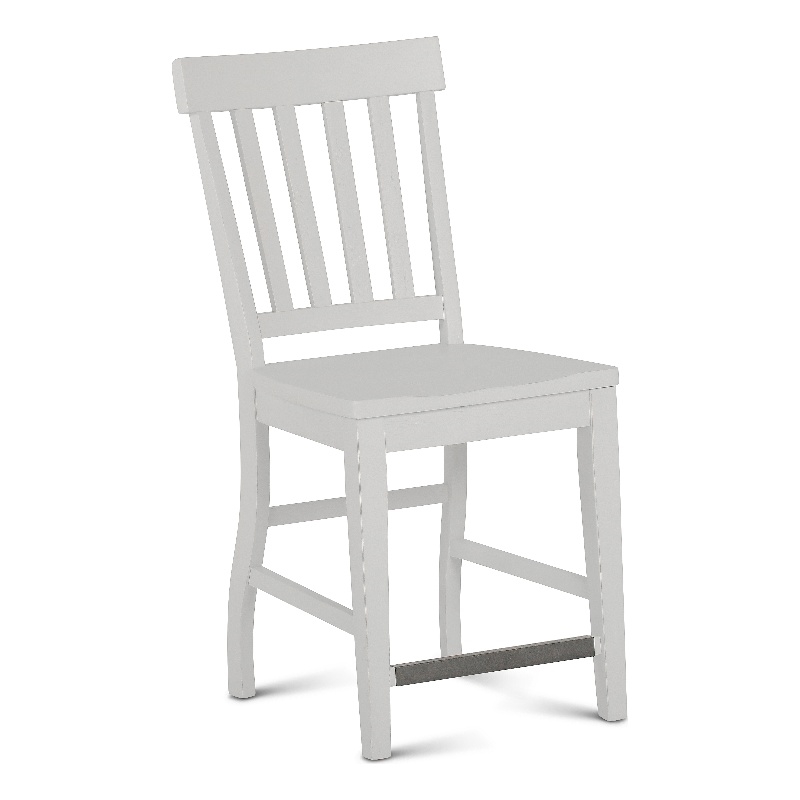 Pemberly Row Contemporary 5-piece Complete Dining Set in White