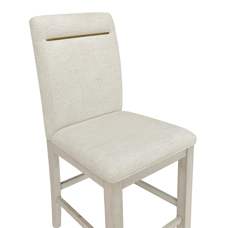 Pemberly Row Modern / Contemporary Counter Chair in Tan/Sand