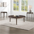 Pemberly Row Engineered Wood Contemporary End Table in Brown