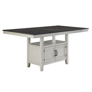 Pemberly Row Contemporary 5-piece Complete Dining Set in Black
