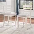 Pemberly Row Modern / Contemporary Dining 5-piece Set in Brown
