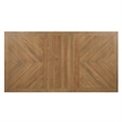 Pemberly Row Modern / Contemporary Dining 6-piece Set in Brown